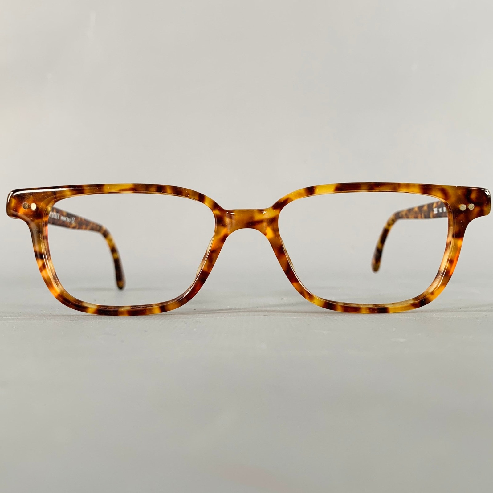 Giorgio Armani Brown Tortoiseshell Acetate Frames